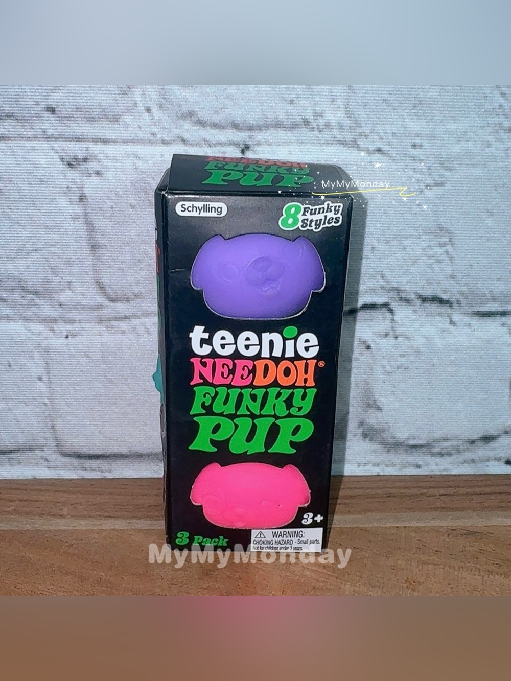 NeeDoh Teenie Funky Pup of 3